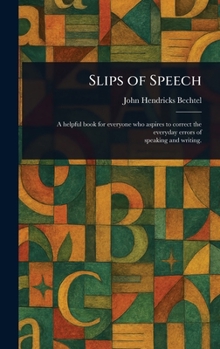 Hardcover Slips of Speech Book