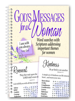 God's Messages for a Woman: Word Search