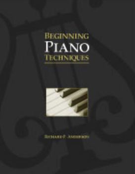 Hardcover Beginning Piano Techniques Book