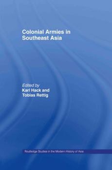 Hardcover Colonial Armies in Southeast Asia Book