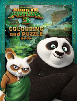 Paperback Kung Fu Panda 3 Colouring & Puzzle Book