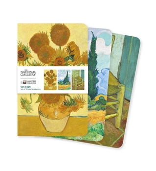 Misc. National Gallery: Van Gogh Set of 3 Mini Notebooks Book