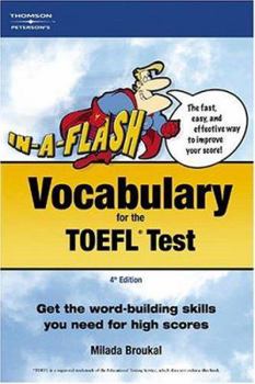 Paperback In-A-Flash: Vocabulary for TOEFL Exam Book