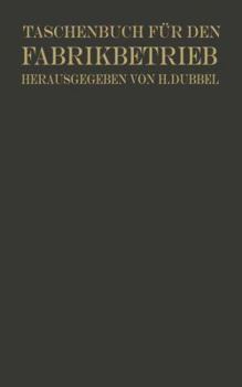 Paperback Taschenbuch Für Den Fabrikbetrieb [German] Book