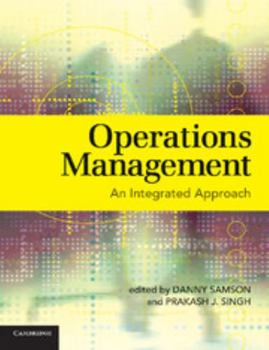 Paperback Operations Management: An Integrated Approach Book