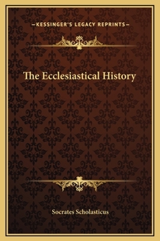 Hardcover The Ecclesiastical History Book