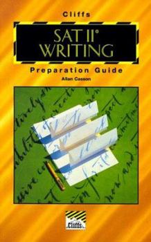 Paperback SAT II Writing Preparation Guide (Cliffs Test Prep) Book