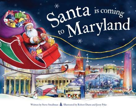 Hardcover Santa Is Coming to Maryland Book