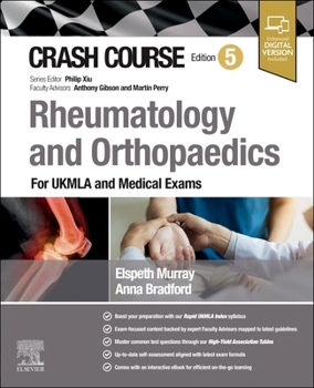 Paperback Crash Course Rheumatology and Orthopaedics: For Ukmla and Medical Exams Book