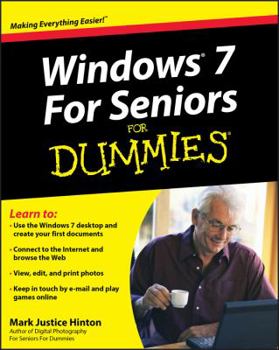 Paperback Windows 7 for Seniors for Dummies Book