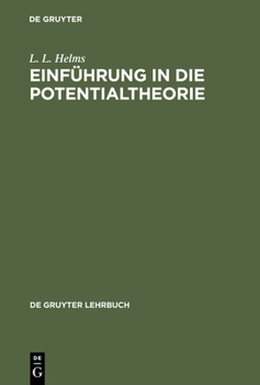 Hardcover Einführung in Die Potentialtheorie [German] Book