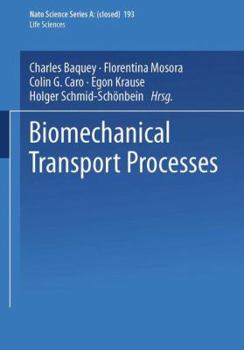 Paperback Biomechanical Transport Processes Book