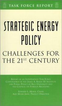 Paperback Strategic Energy Policy: Challenges for the 21st Century Book