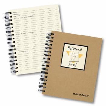 Retirement Party, Celebration Sign-in (Natural Brown)