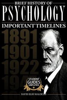 Paperback A Brief History of Psychology: Important Timelines Book