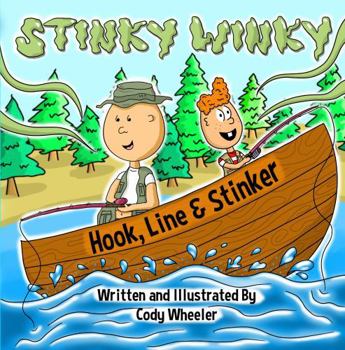 Paperback Stinky Winky: Hook, Line & Stinker Book