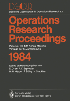 Paperback Dgor: Papers of the 13th Annual Meeting / Vorträge Der 13. Jahrestagung [German] Book
