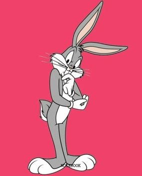 Notebook: Looney Tunes Cartoon Soft Glossy Cover College Ruled Lined Pages Book 7.5 x 9.25 Inches 110 Pages