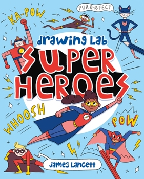 Paperback Drawing Lab: Superheroes Book