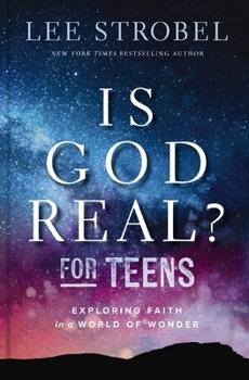 Hardcover Is God Real? for Teens: Exploring Faith in a World of Wonder [Large Print] Book