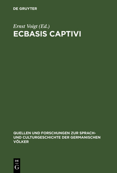 Hardcover Ecbasis captivi [German] Book