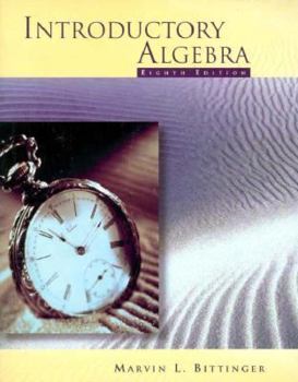 Paperback Introductory Algebra (8th Edition) Book