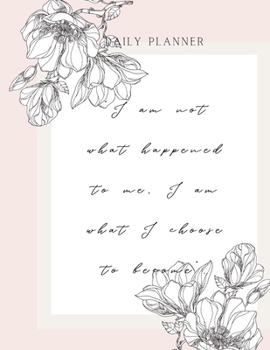 Paperback Daily Planner: The Daily Page Notebook Undated Daily Planner and Journal for Women Book