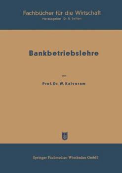 Paperback Bankbetriebslehre: 1. Teil [German] Book