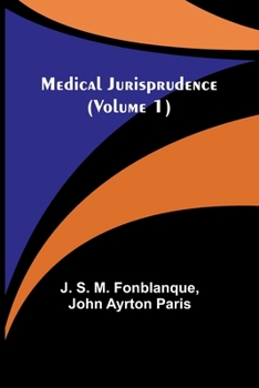 Paperback Medical Jurisprudence (Volume 1) Book