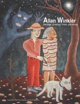 Paperback Allan Winkler - Paintings, Drawings, Prints, and Murals Book