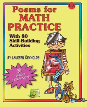 Paperback Poems for Math Practice: With 80 Skill-Building Activities [With Transparency(s)] Book