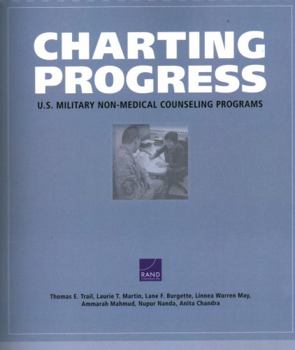 Paperback Charting Progress: U.S. Military Non-Medical Counseling Programs Book