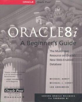 Paperback Oracle8i: A Beginner's Guide Book