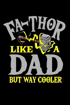 Notizbuch: Vater Thor Hammer Odin Wikinger Lustiges Geschenk 120 Seiten, 6X9 (Ca. A5), Punktraster
