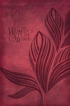 Paperback The Woman's Study Bible: New King James Version, Light Cranberry, Leathersoft (Signature) Book