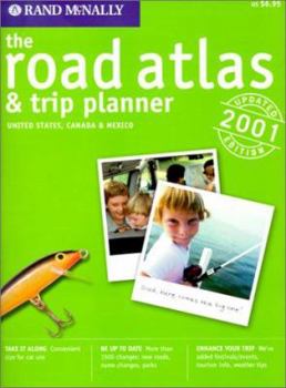 Paperback Rand McNally 2001 Road Atlas & Trip Planner: United States, Canada & Mexico (Rand Mcnally Road Atlas Mid Size) Book