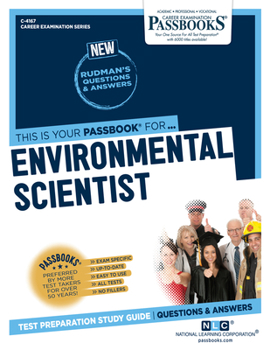 Paperback Environmental Scientist (C-4167): Passbooks Study Guide Volume 4167 Book