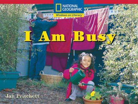 Paperback Windows on Literacy Emergent (Social Studies: Economics/Government): I Am Busy Book