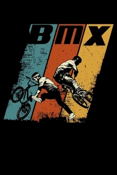 Paperback BMX: Eat Sleep BMX Repeat Lined Notebook Journal Diary 6x9 Book