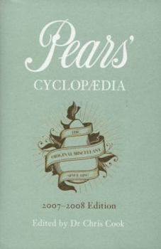 Hardcover 2007 To 2008 Pears Cyclopaedia Book