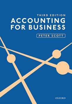 Paperback Accounting for Business 3e Book
