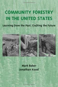 Hardcover Community Forestry in the United States Book