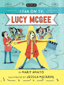 Hardcover A Star on Tv, Lucy McGee Book