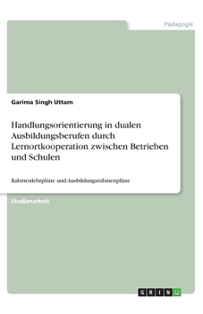 Paperback Handlungsorientierung in dualen Ausbildungsberufen durch Lernortkooperation zwischen Betrieben und Schulen: Rahmenlehrpläne und Ausbildungsrahmenpläne [German] Book