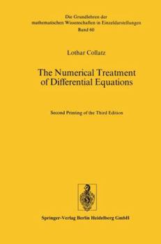 Paperback The Numerical Treatment of Differential Equations Book