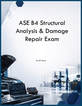 Paperback ASE B4 Structural Analysis & Damage Repair Exam Book