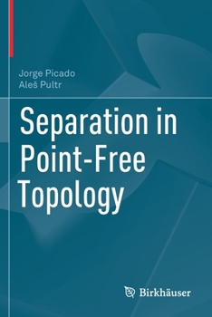 Paperback Separation in Point-Free Topology Book