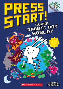 Paperback Super Rabbit Boy World!: A Branches Book (Press Start! #12) Book