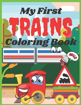 Paperback Train Coloring Book: For Kids 2-8 Years Great For Gift Two Levels Difficult Easy And More Difficult Book