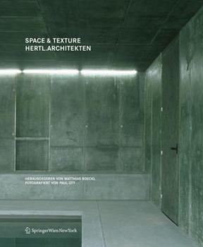 Hardcover Space & Texture. Hertl.Architekten (German and English Edition) [German] Book